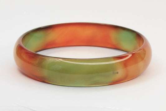 Multicolored Agate Bangle