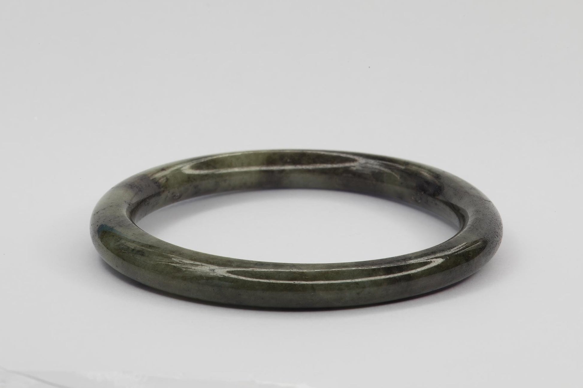 Pair of Jadeite Jade Bangle Bracelets