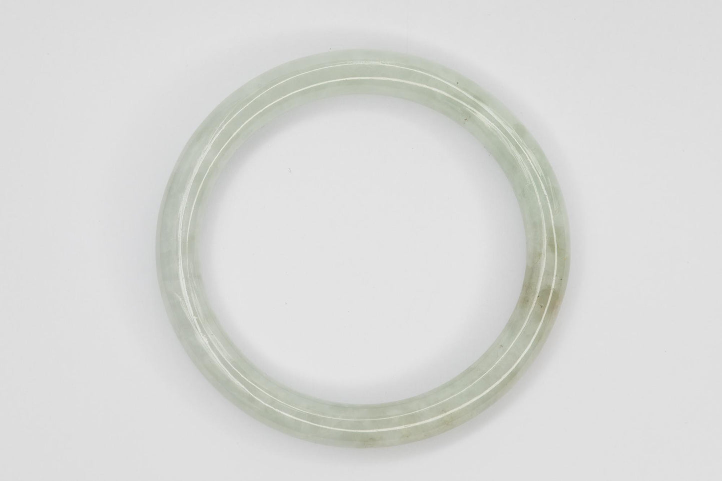 Pair of Jadeite Jade Bangle Bracelets