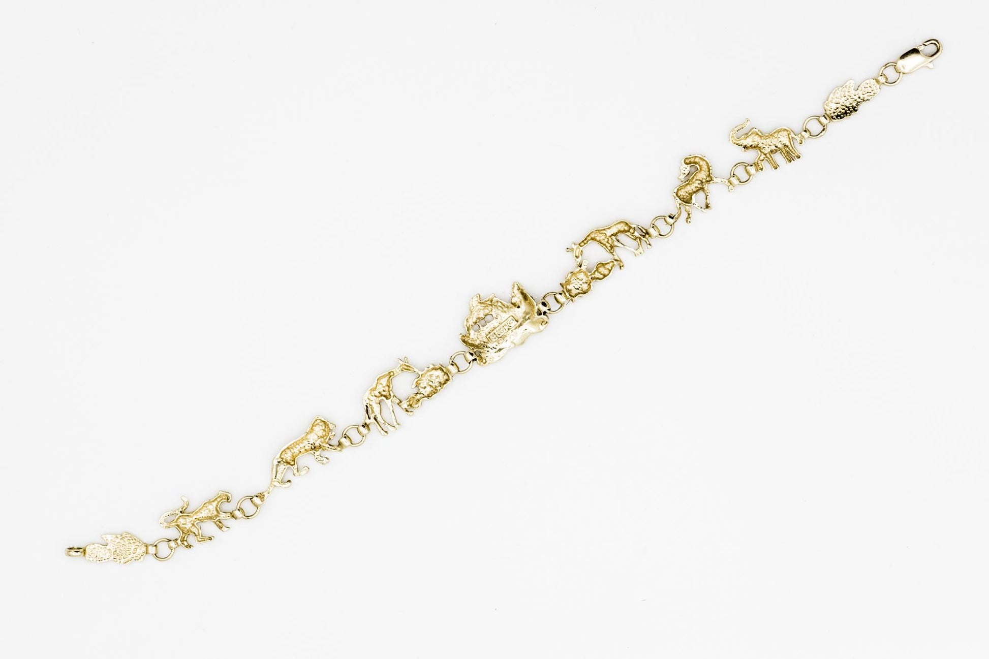 Vintage 14K Multi-link Noah's Ark Bracelet