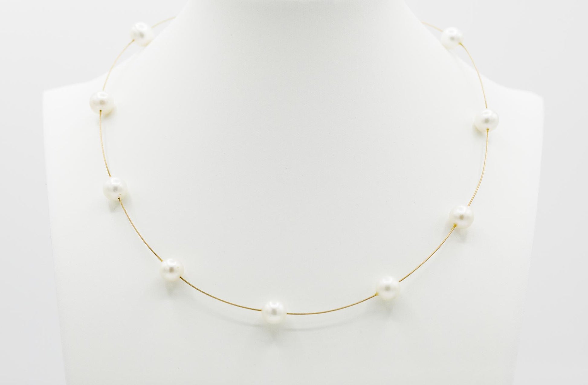 14K Pearls by the Yard Necklace