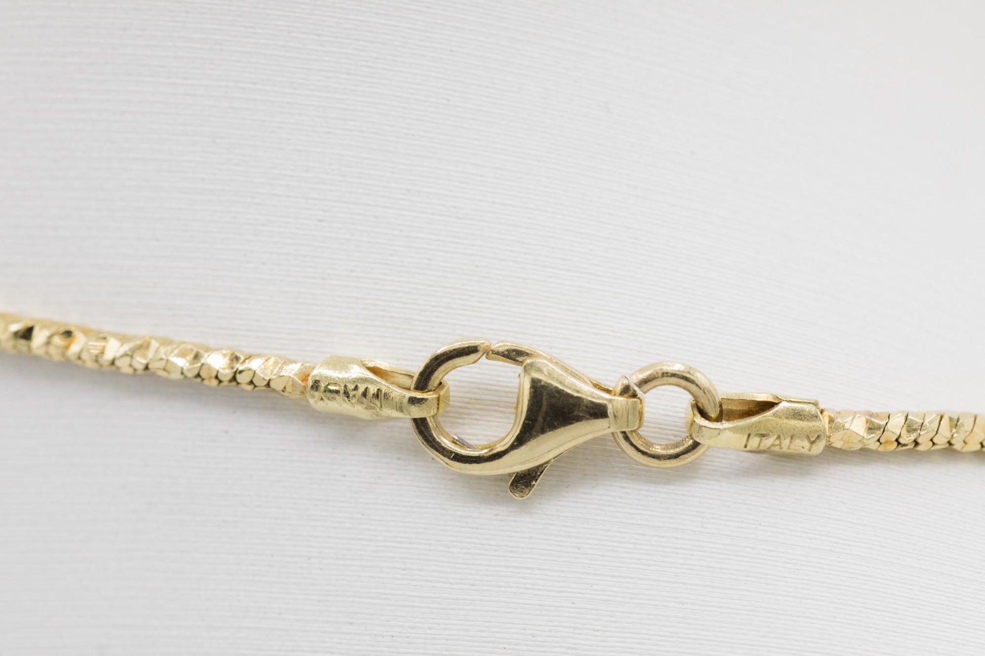 18K YG Citrine-Diamond Pendant and Chain