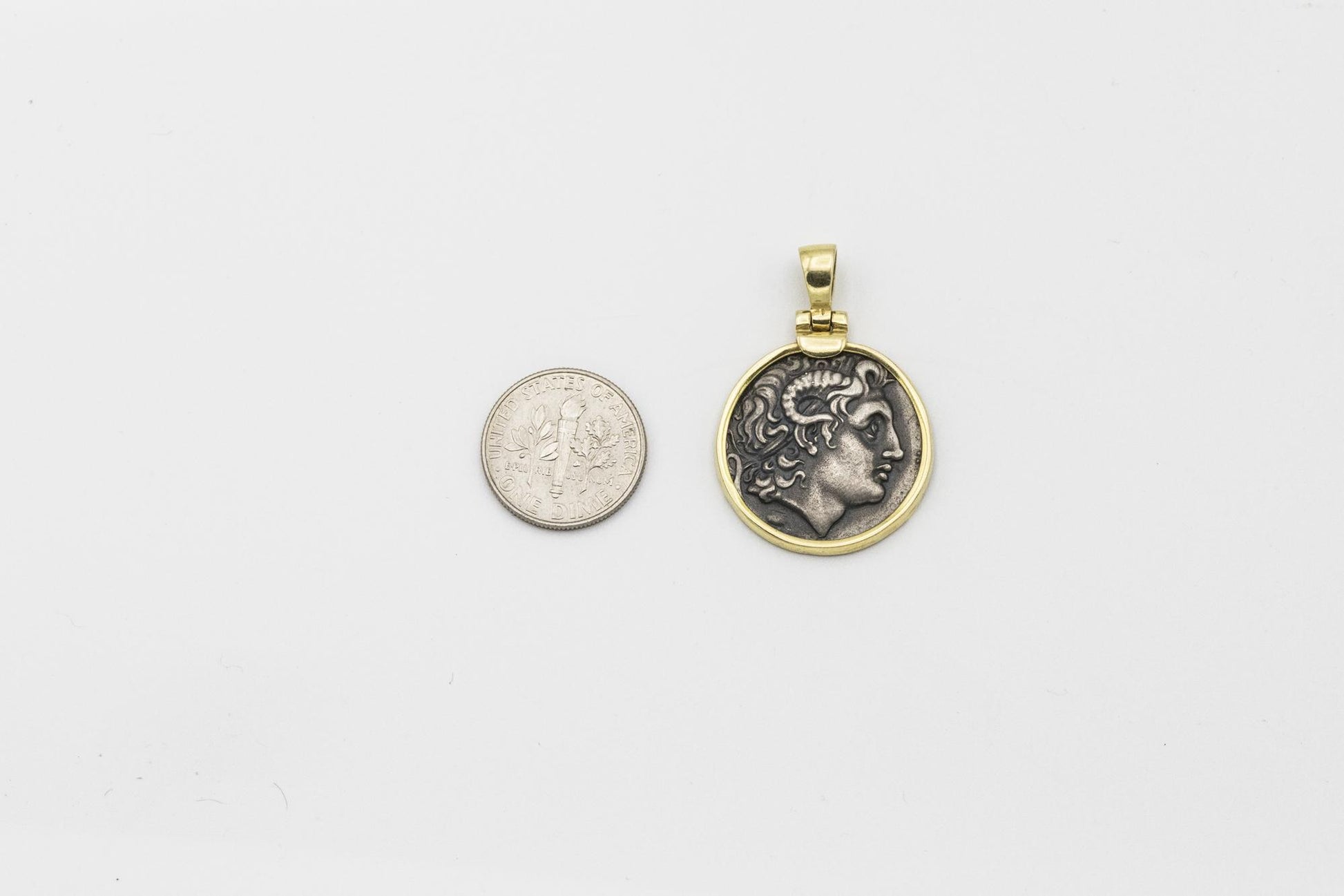 Alexandre the Great Coin Pendant