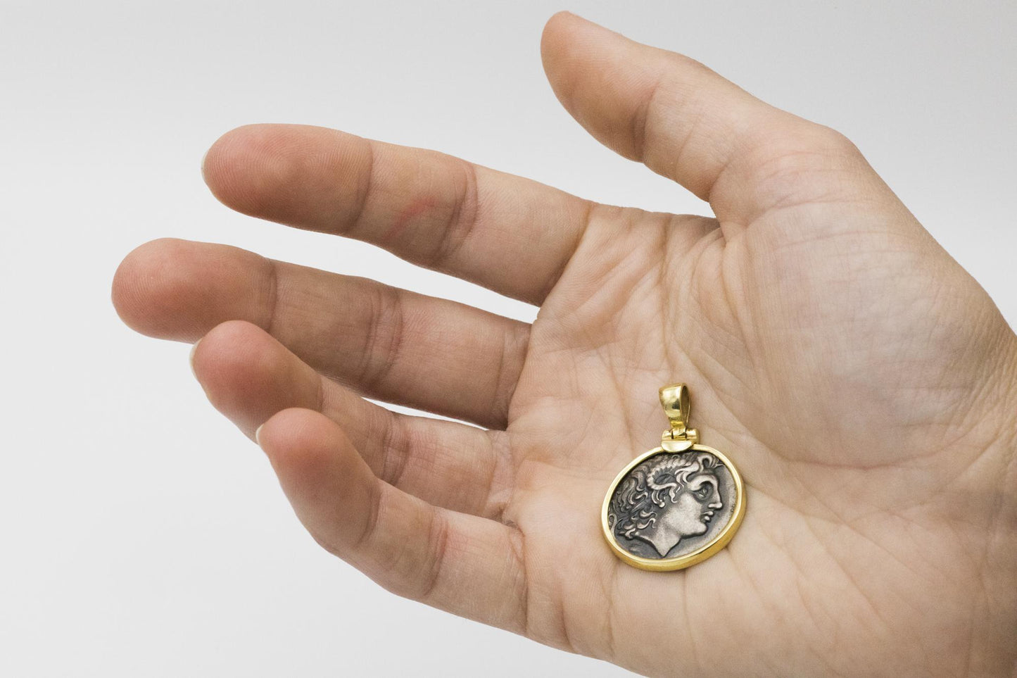 Alexandre the Great Coin Pendant