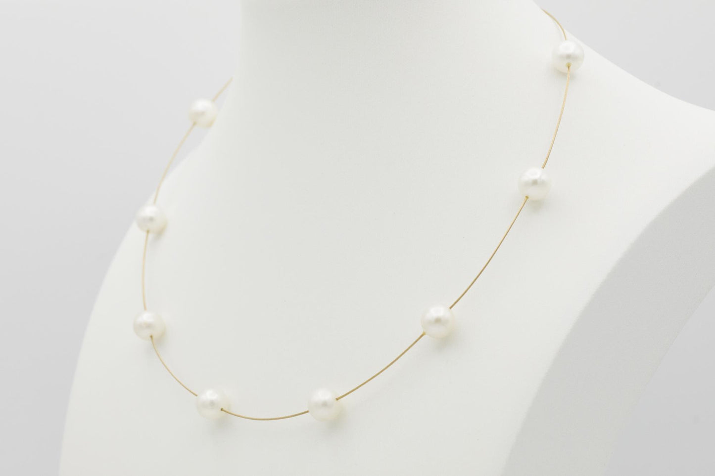 14K Pearls by the Yard Necklace