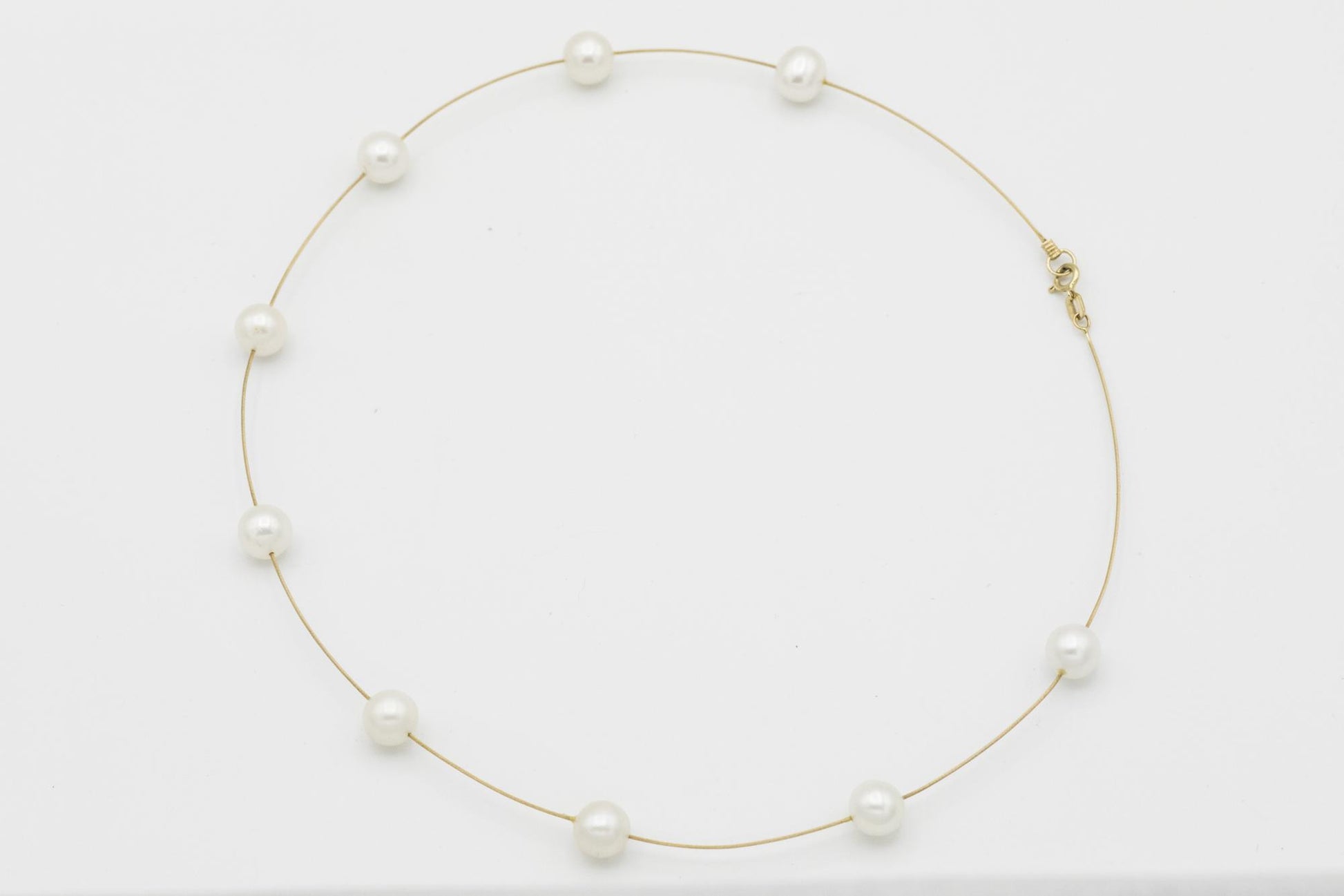 14K Pearls by the Yard Necklace